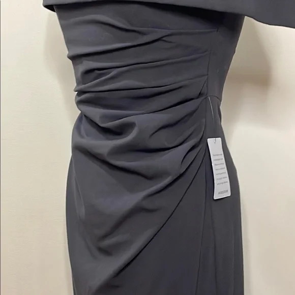 Vince Camuto Black Knee-Length Sheath Dress Size 8 - Picture 7 of 13